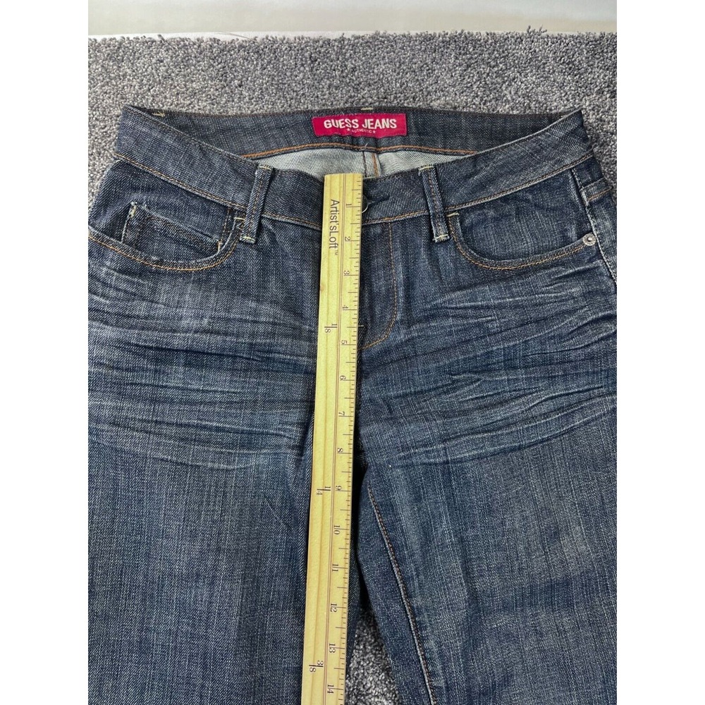 Guess Womens Authentic Bootcut Jeans Size 27 Denim‎ - Picture 5 of 10